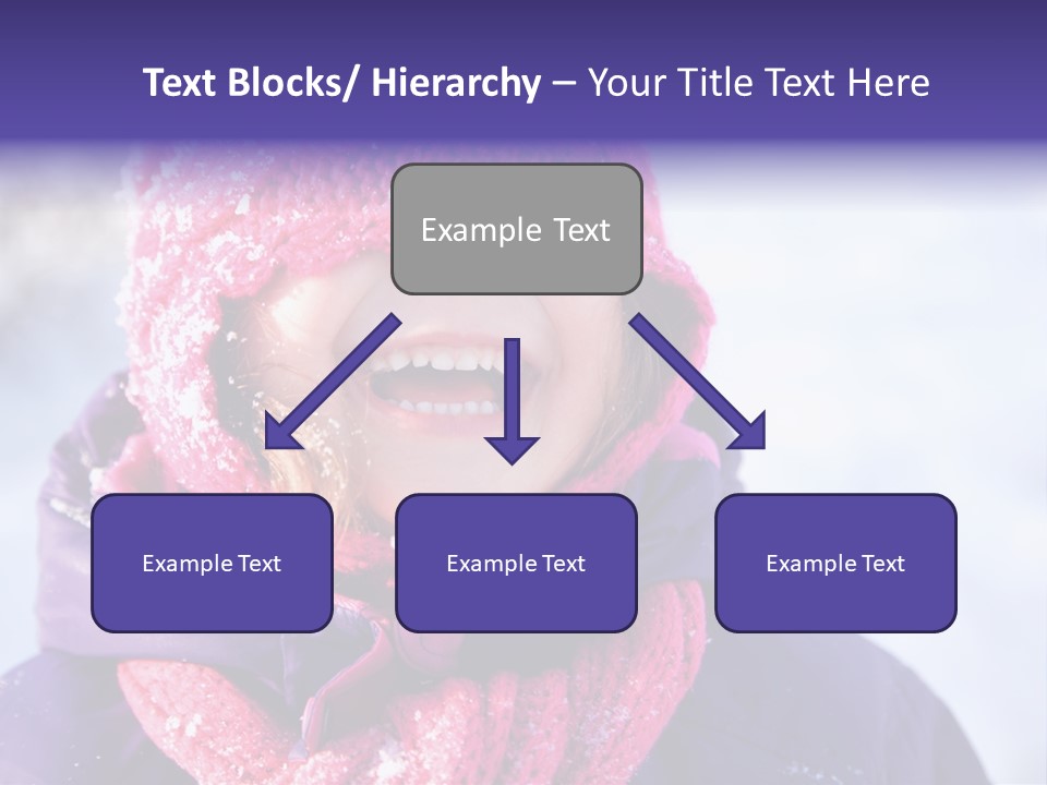 Girl Holiday Season PowerPoint Template