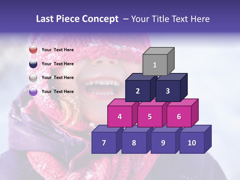 Girl Holiday Season PowerPoint Template