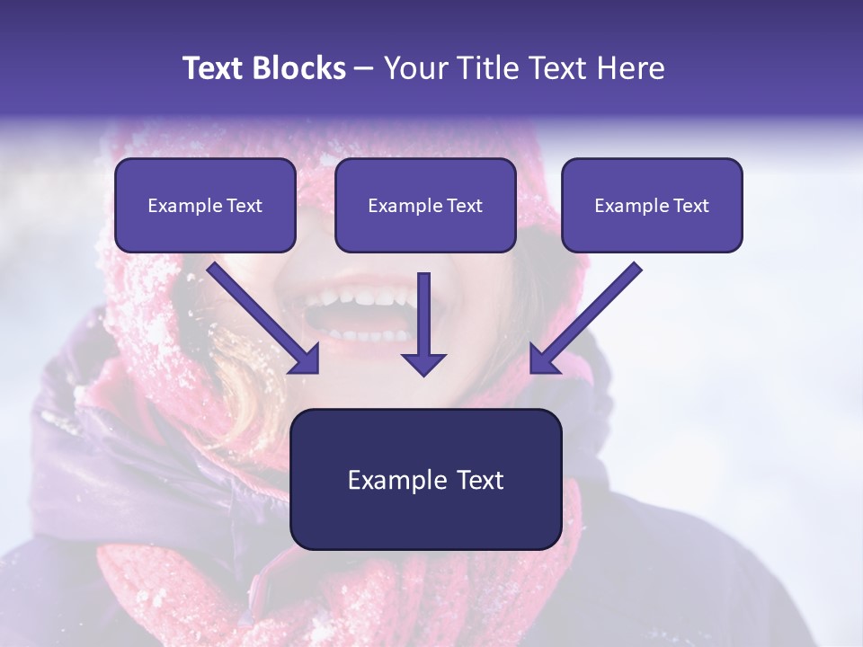 Girl Holiday Season PowerPoint Template