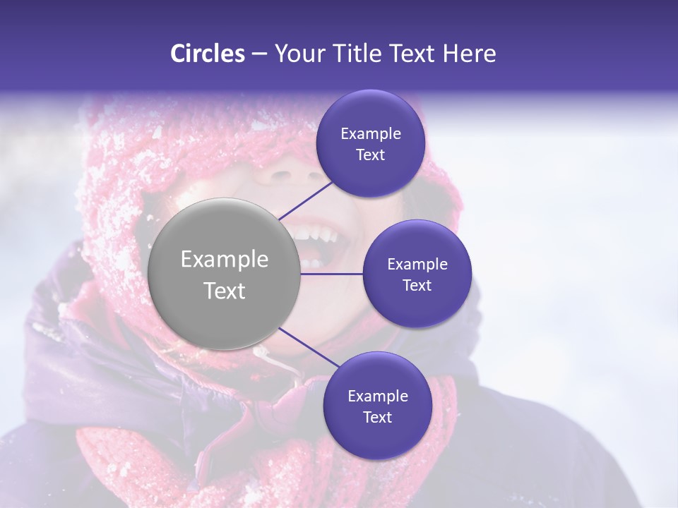 Girl Holiday Season PowerPoint Template