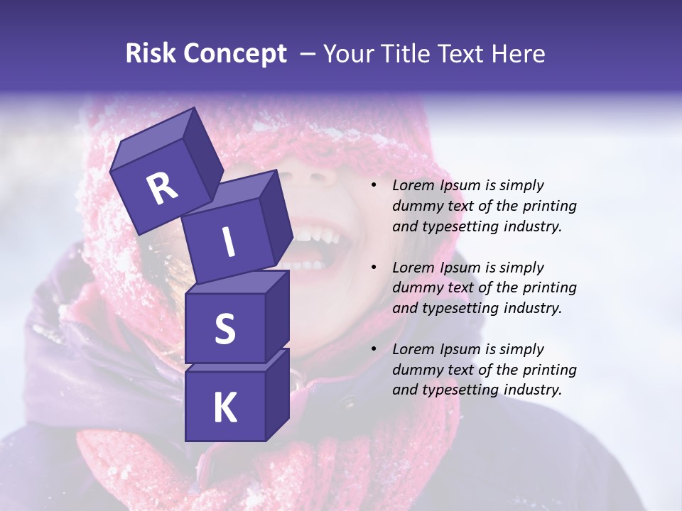 Girl Holiday Season PowerPoint Template