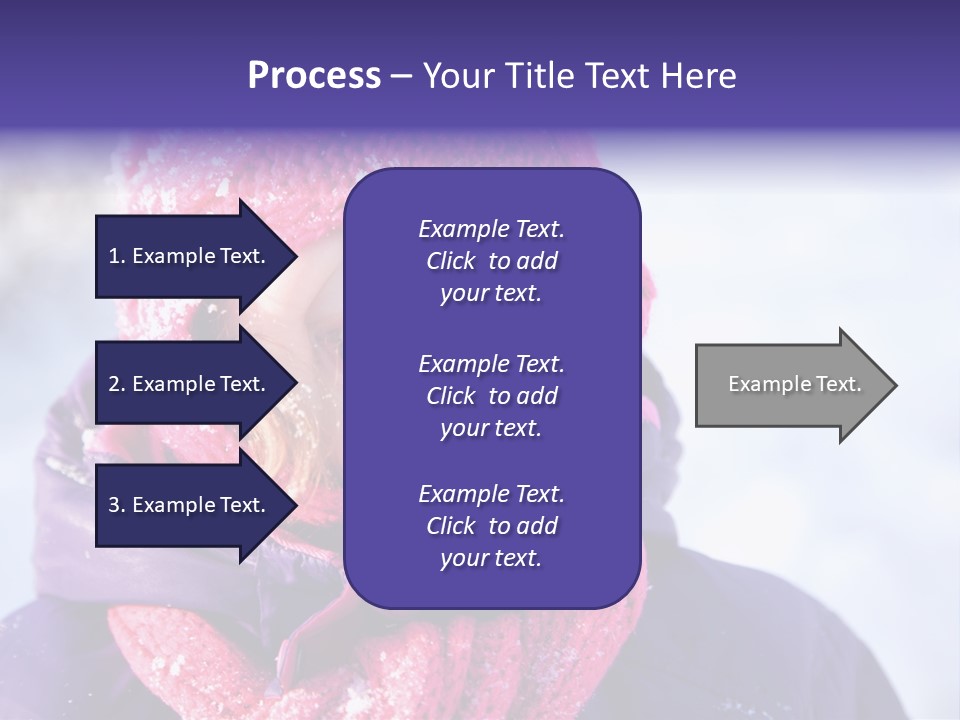 Girl Holiday Season PowerPoint Template