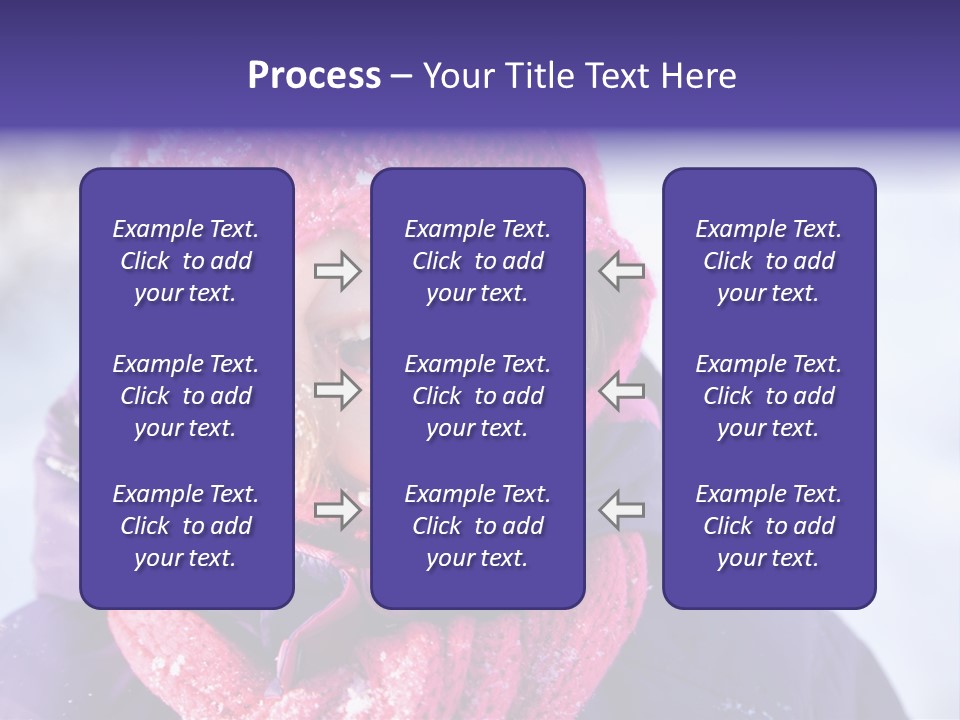 Girl Holiday Season PowerPoint Template