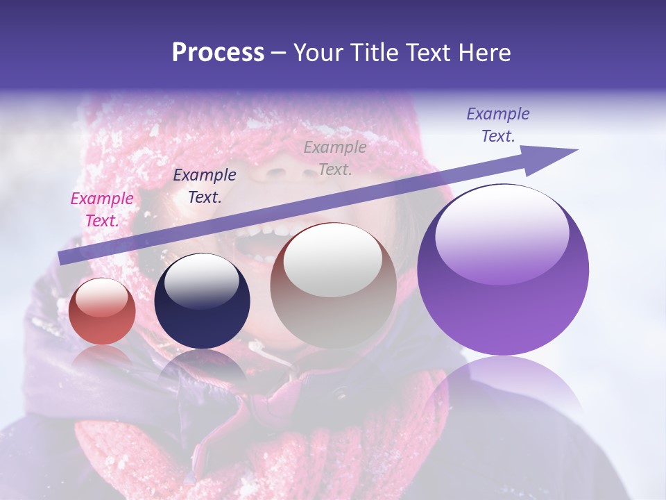 Girl Holiday Season PowerPoint Template