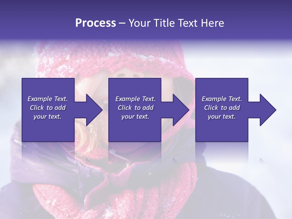 Girl Holiday Season PowerPoint Template