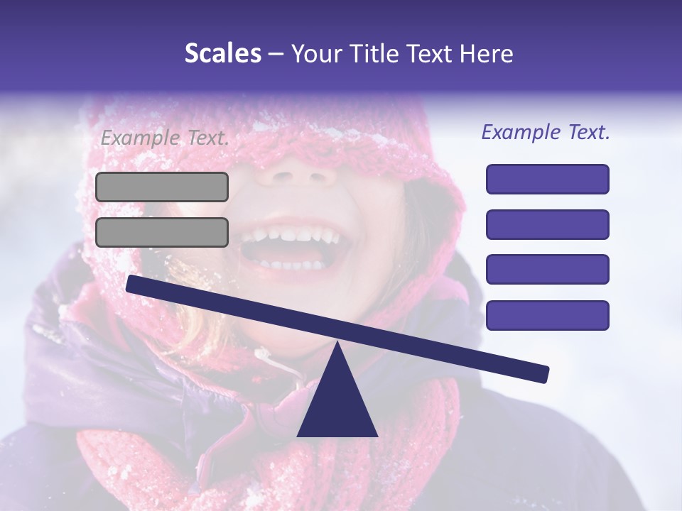 Girl Holiday Season PowerPoint Template