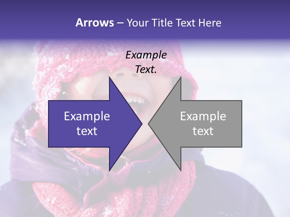 Girl Holiday Season PowerPoint Template