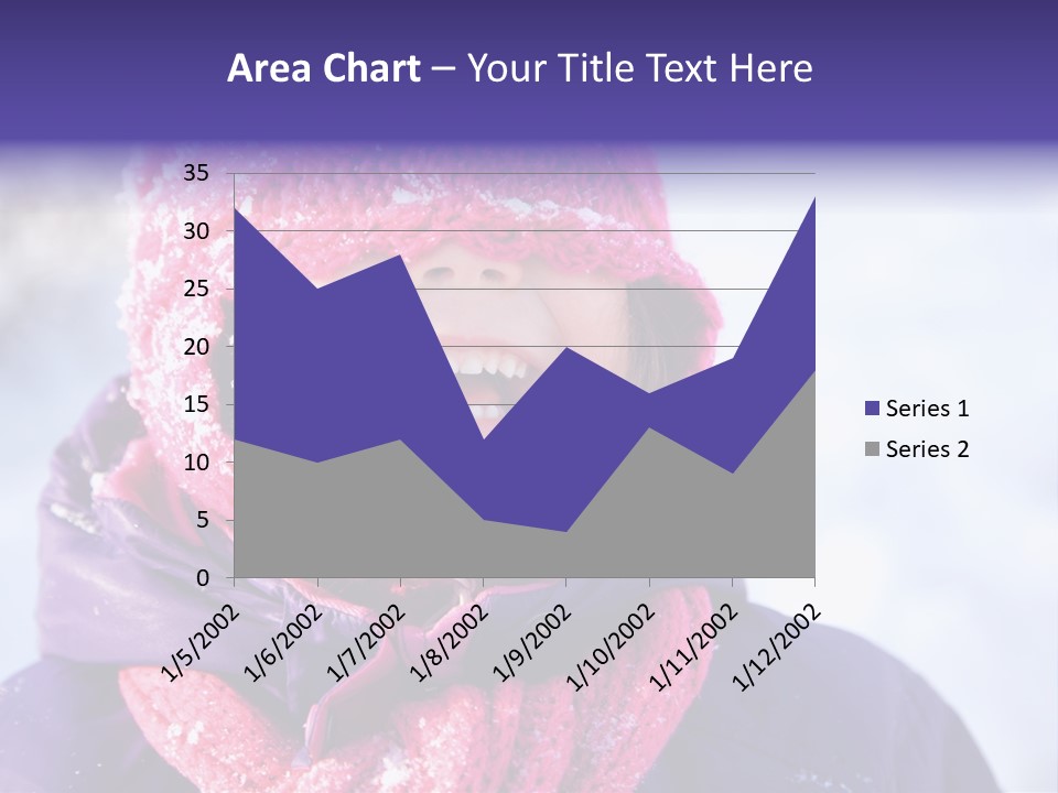 Girl Holiday Season PowerPoint Template