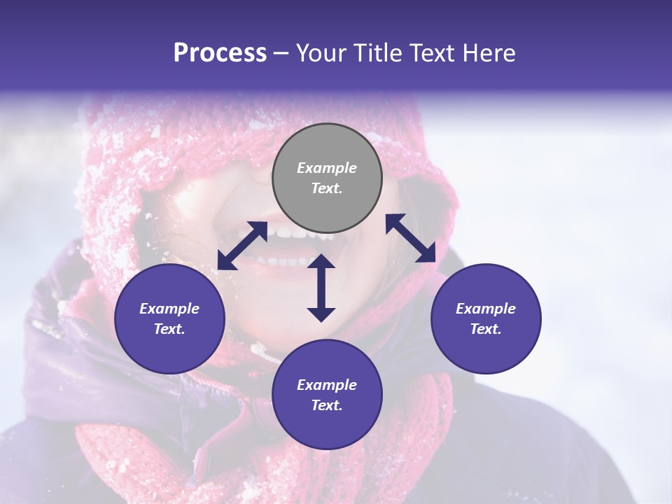 Girl Holiday Season PowerPoint Template