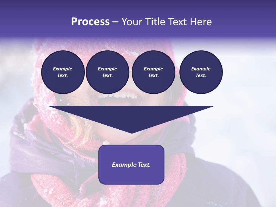 Girl Holiday Season PowerPoint Template