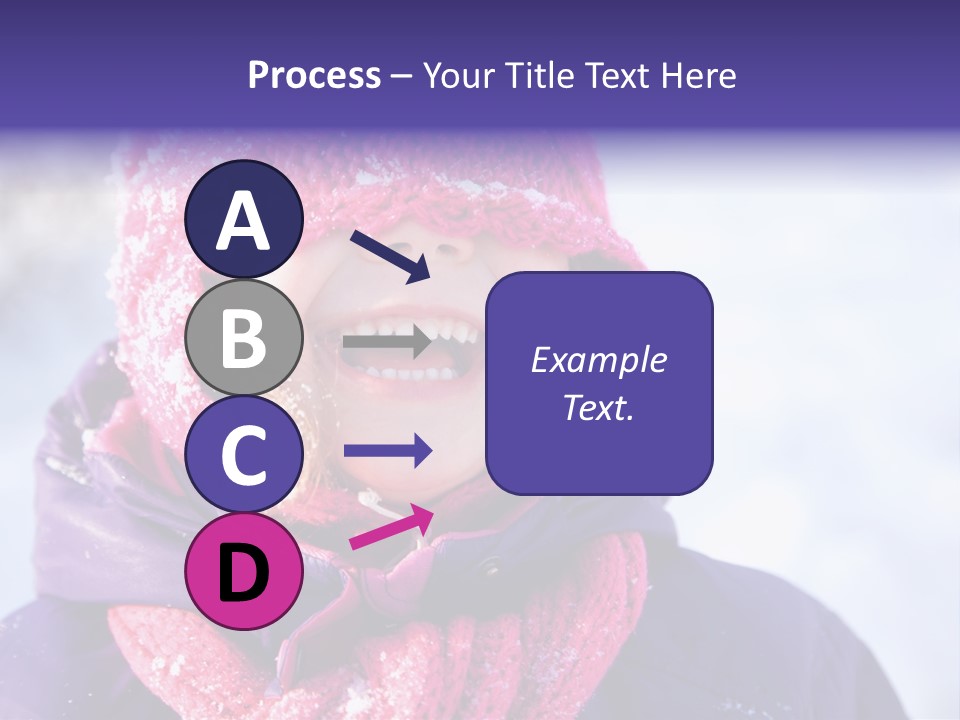 Girl Holiday Season PowerPoint Template