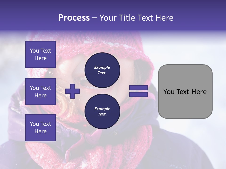 Girl Holiday Season PowerPoint Template