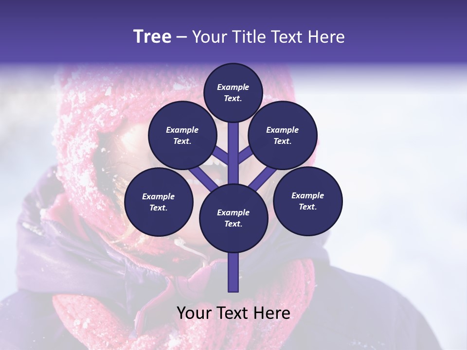 Girl Holiday Season PowerPoint Template