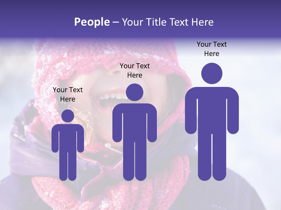 Girl Holiday Season PowerPoint Template