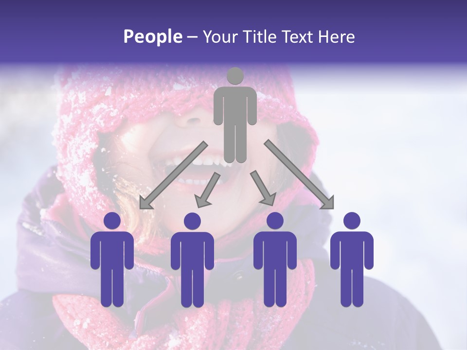 Girl Holiday Season PowerPoint Template