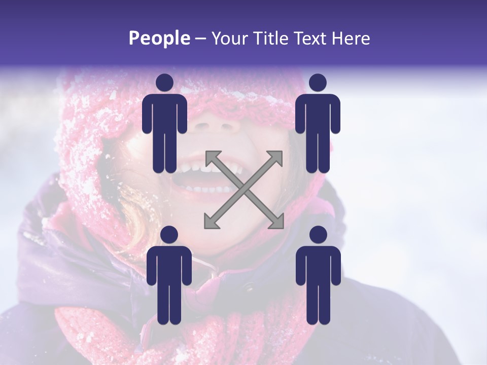 Girl Holiday Season PowerPoint Template