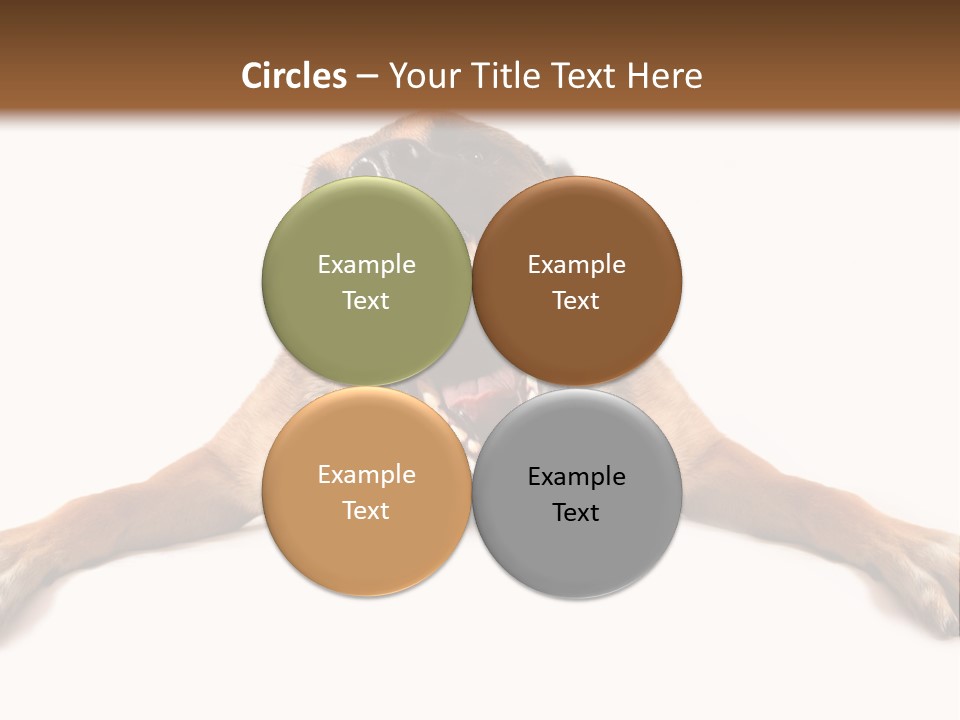 Biting One Aggression PowerPoint Template
