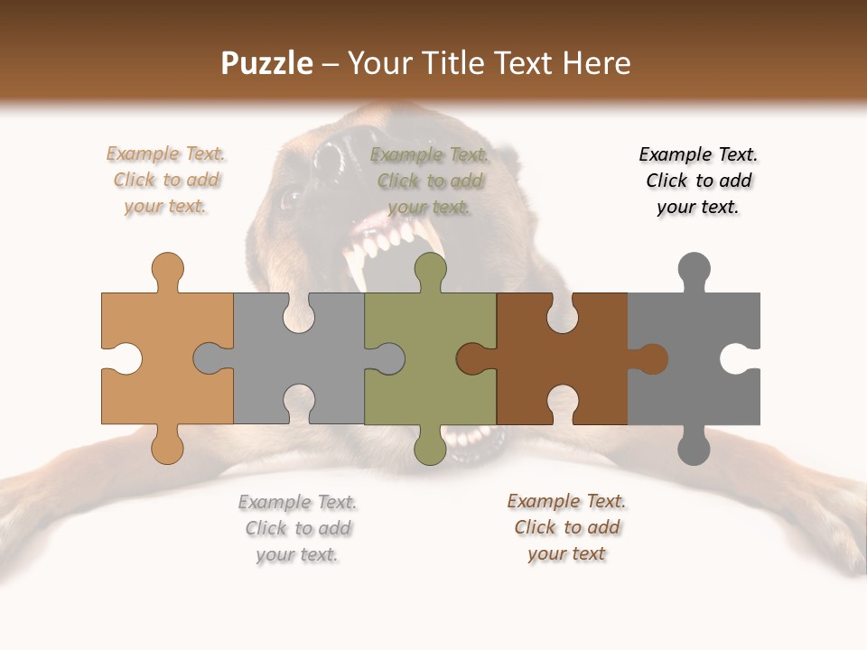 Biting One Aggression PowerPoint Template