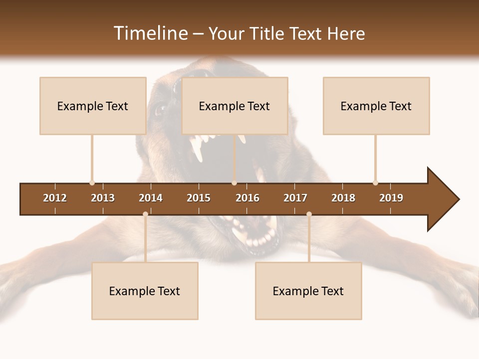Biting One Aggression PowerPoint Template