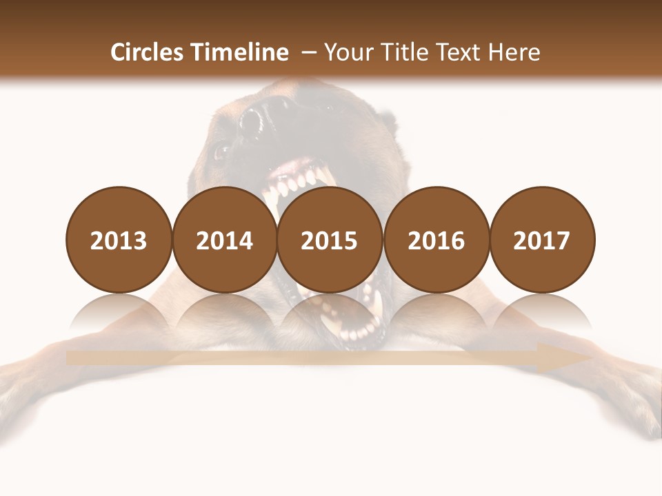 Biting One Aggression PowerPoint Template