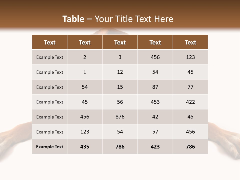 Biting One Aggression PowerPoint Template