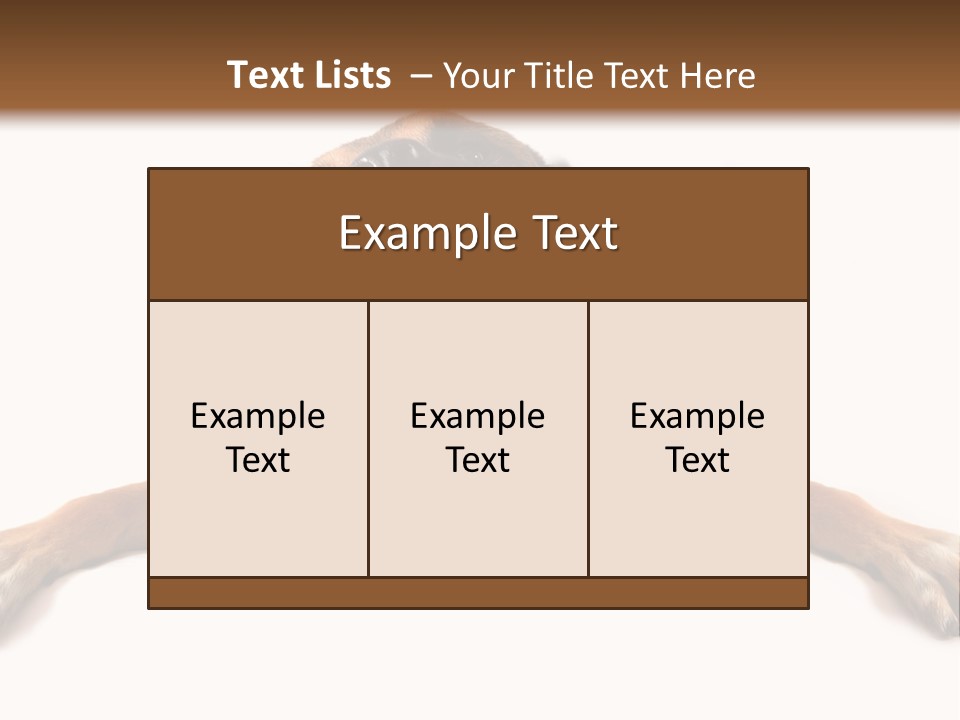 Biting One Aggression PowerPoint Template