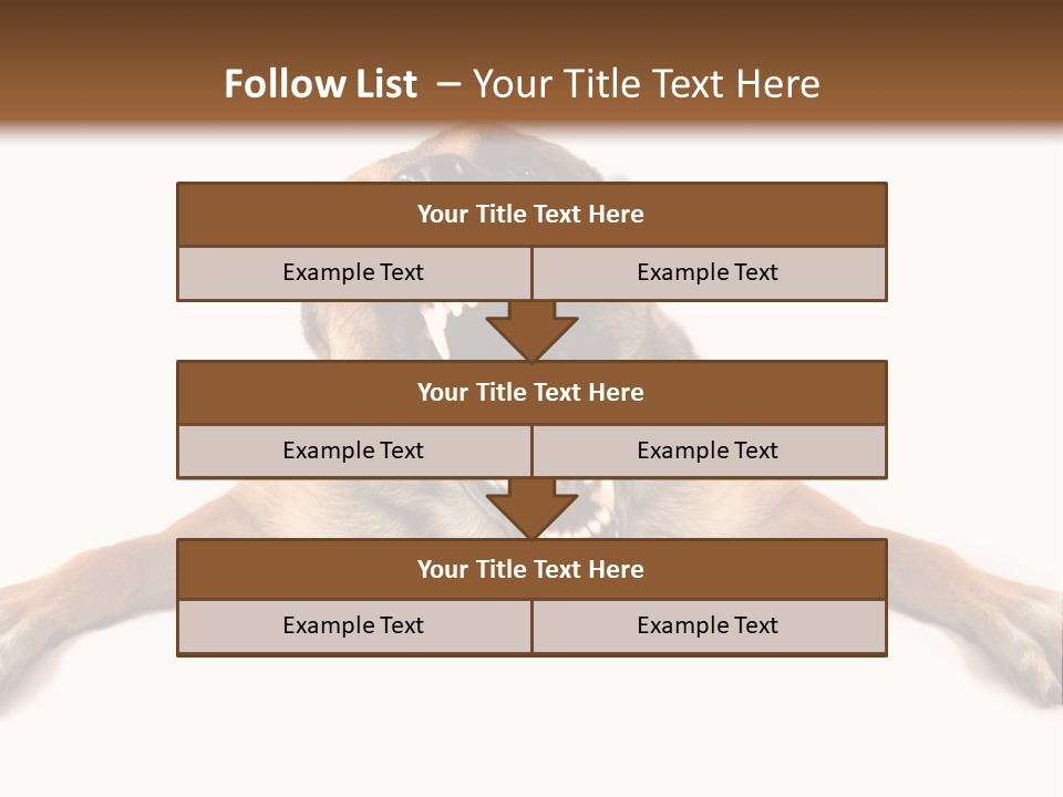 Biting One Aggression PowerPoint Template