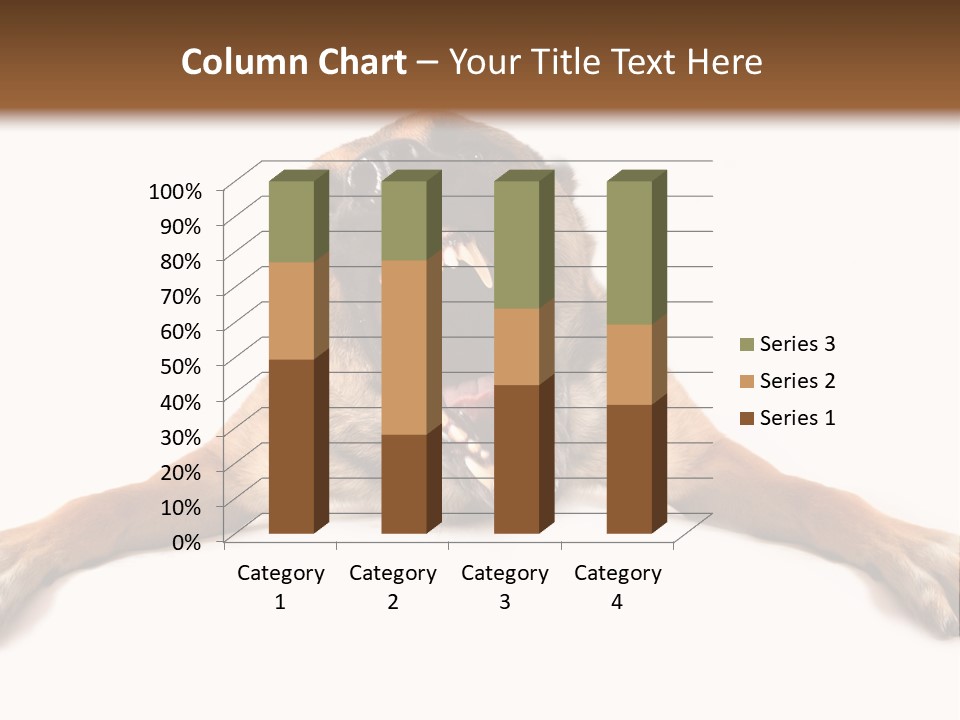 Biting One Aggression PowerPoint Template