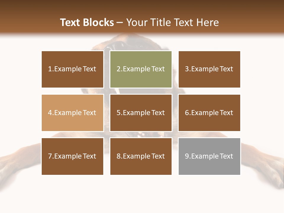 Biting One Aggression PowerPoint Template