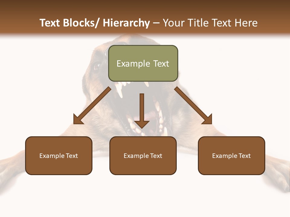 Biting One Aggression PowerPoint Template