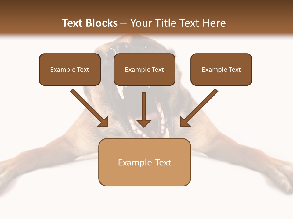 Biting One Aggression PowerPoint Template