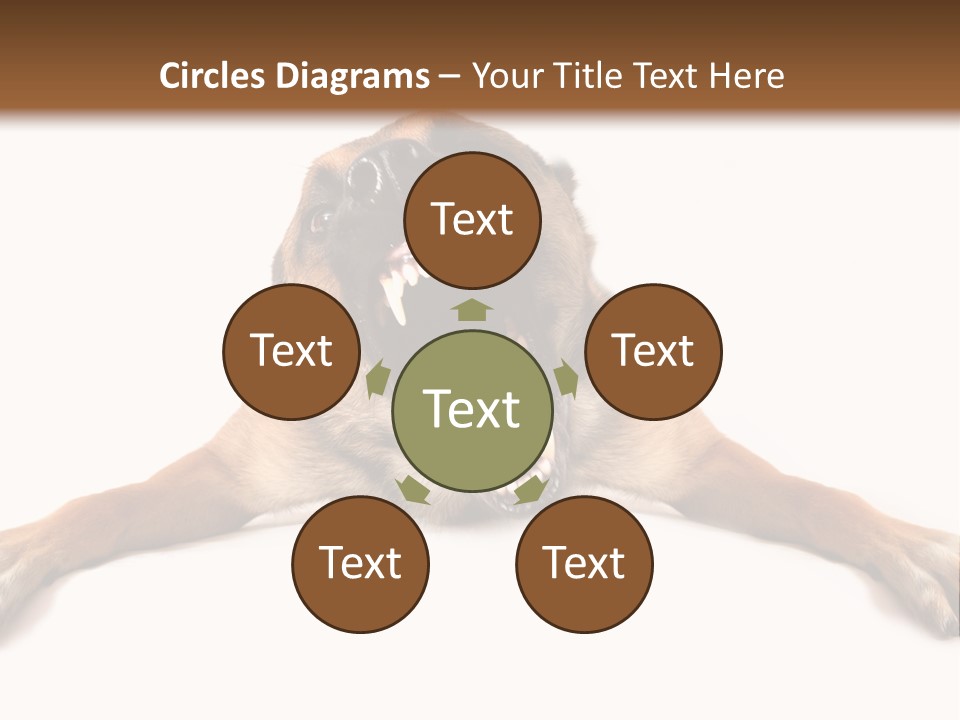 Biting One Aggression PowerPoint Template