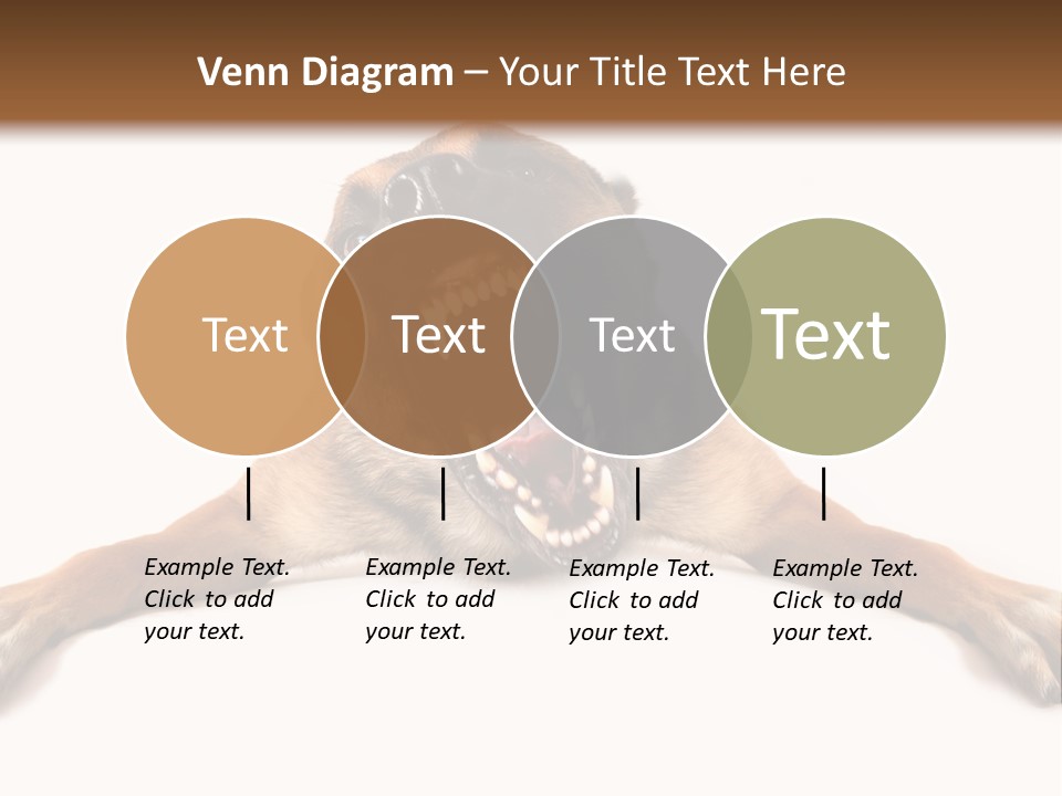 Biting One Aggression PowerPoint Template