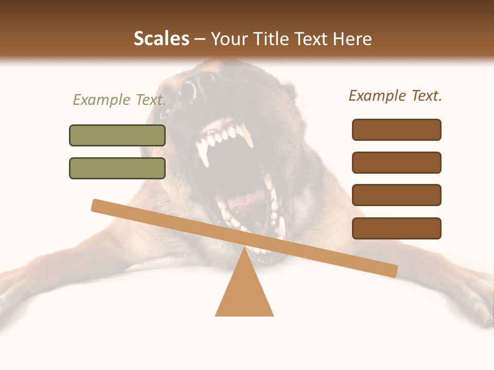 Biting One Aggression PowerPoint Template