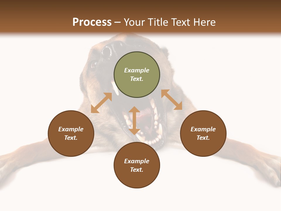 Biting One Aggression PowerPoint Template