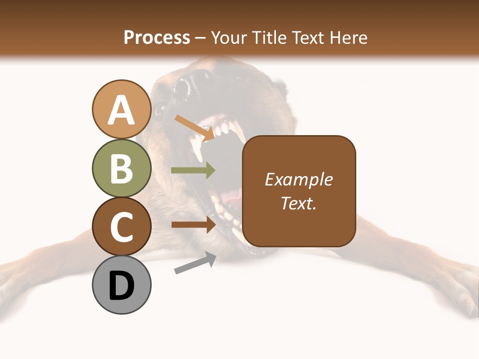 Biting One Aggression PowerPoint Template