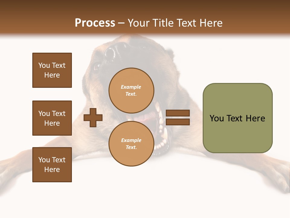 Biting One Aggression PowerPoint Template