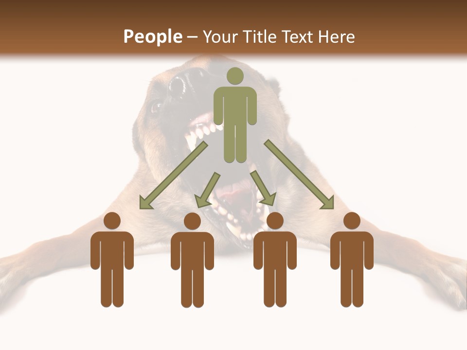 Biting One Aggression PowerPoint Template