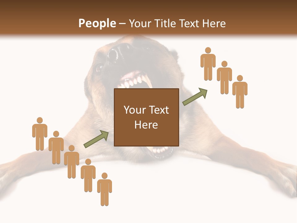 Biting One Aggression PowerPoint Template