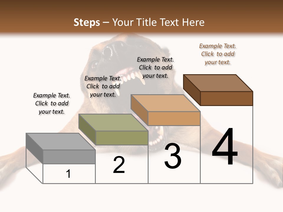 Biting One Aggression PowerPoint Template