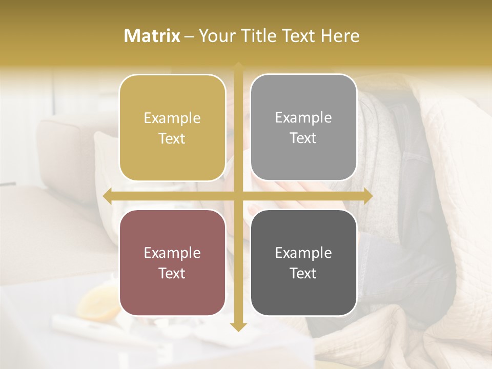 Home Lying Health PowerPoint Template