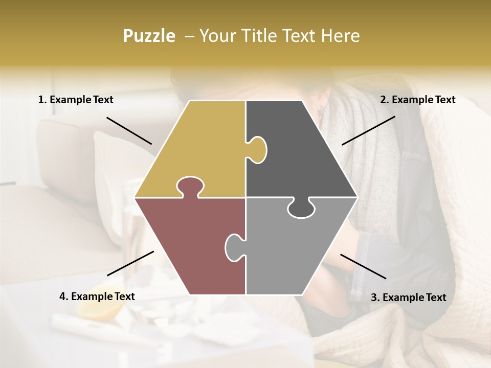 Home Lying Health PowerPoint Template