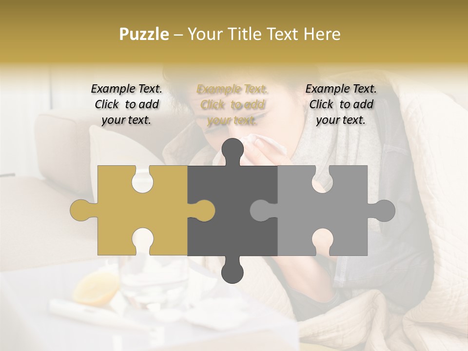 Home Lying Health PowerPoint Template