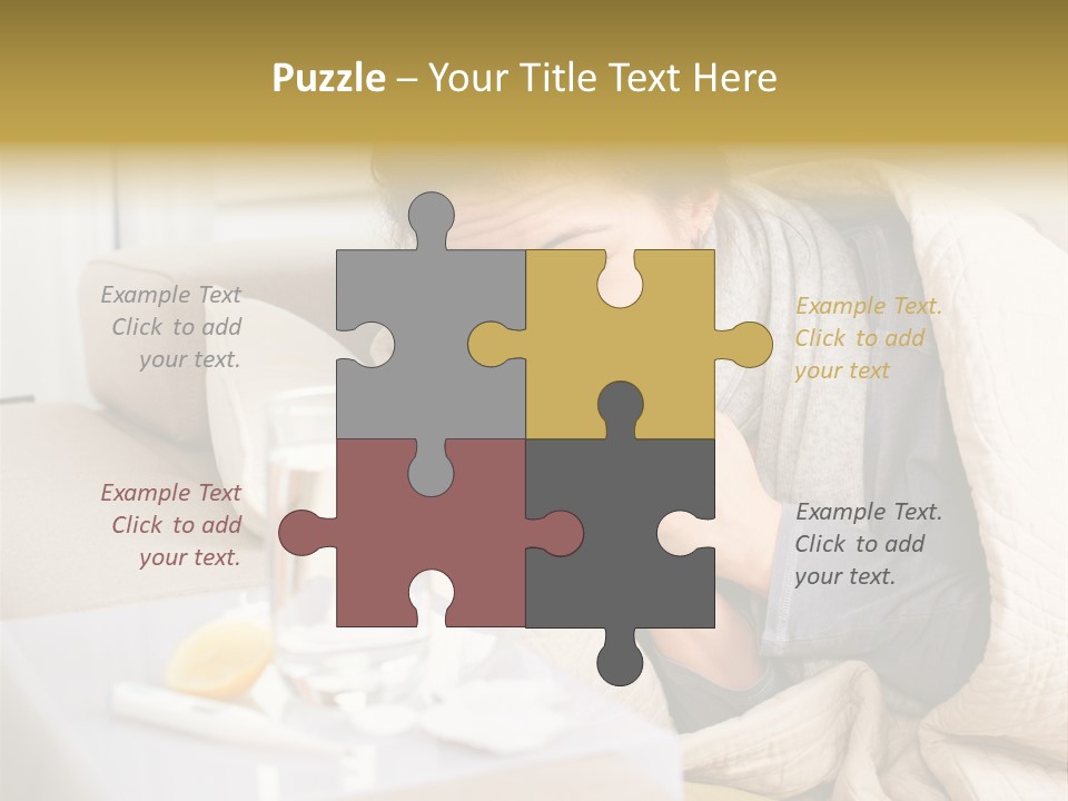 Home Lying Health PowerPoint Template