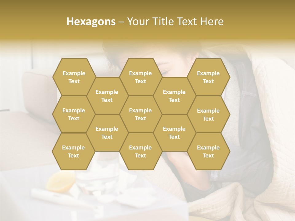 Home Lying Health PowerPoint Template