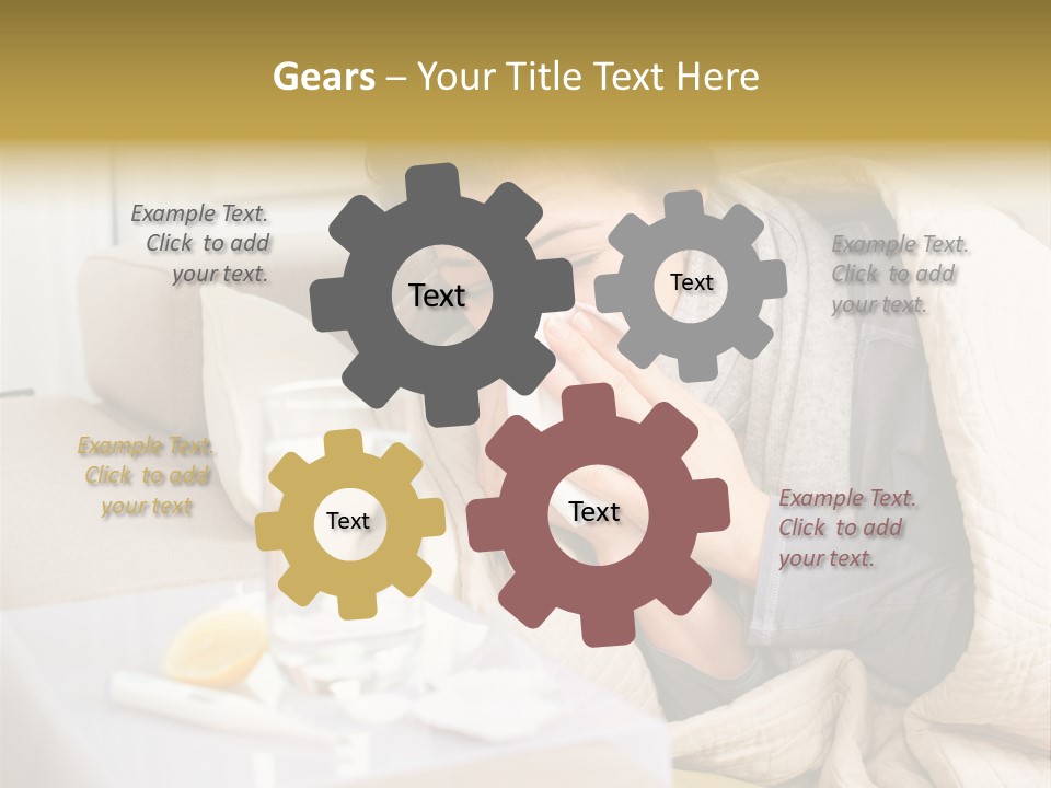 Home Lying Health PowerPoint Template