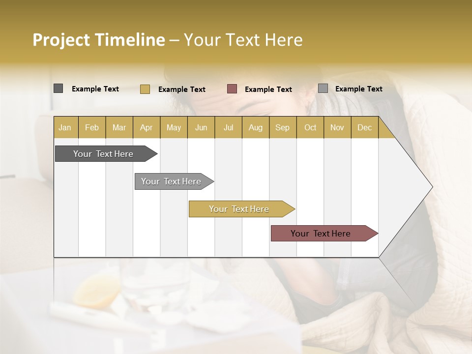 Home Lying Health PowerPoint Template