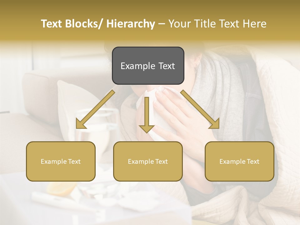Home Lying Health PowerPoint Template