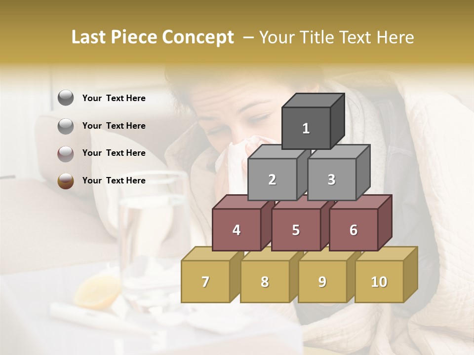 Home Lying Health PowerPoint Template