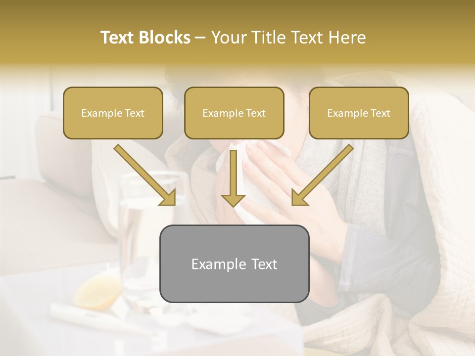 Home Lying Health PowerPoint Template